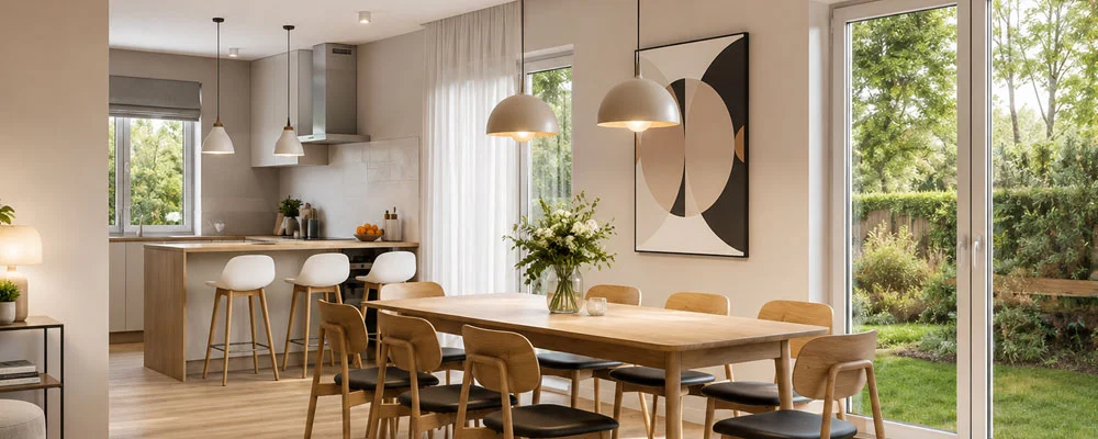 Diseño de interiores de sala en una casa de Lima